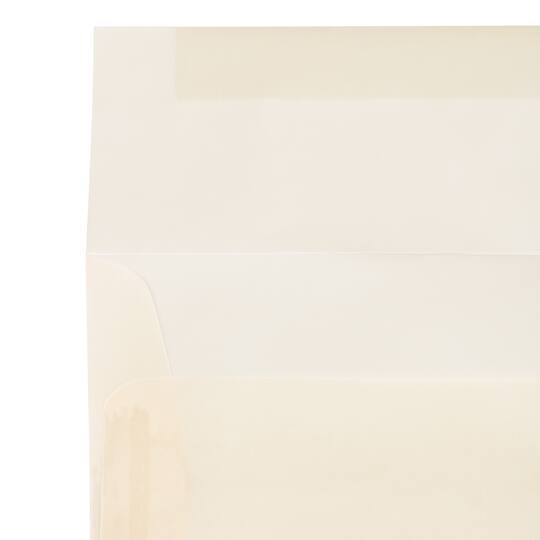 JAM Paper A6 Translucent Vellum Envelopes